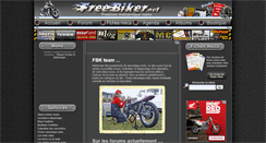 Desktop Screenshot of freebiker.net