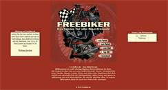 Desktop Screenshot of freebiker.de